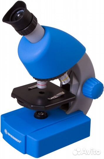 Микроскоп Bresser Junior 40x-640x, синий