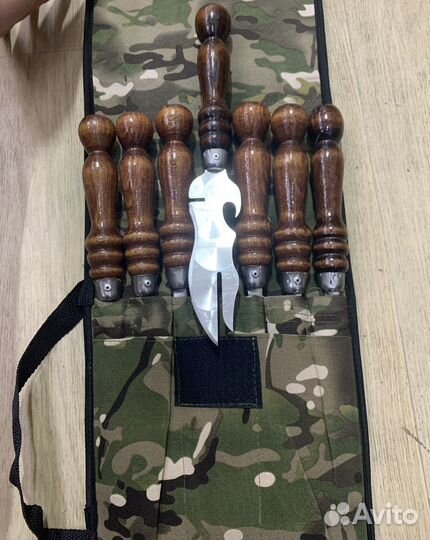 Набор шампуров подарочные