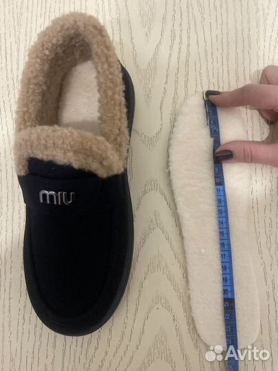 Лоферы женские утепленные, под заказ, 38 р