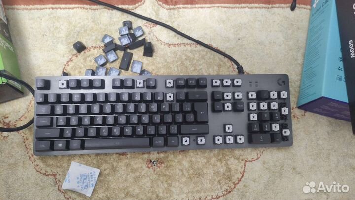 Клавиатура logitech g413