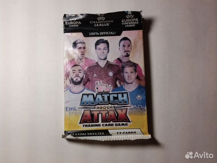 Карточки Topps match attax 21 22 сезон