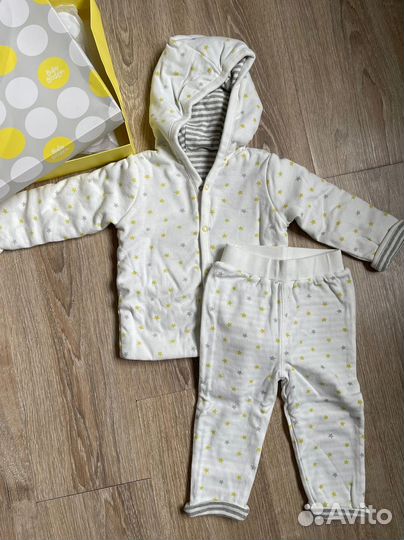Новый детский теплый комплект boden 18-24 мес