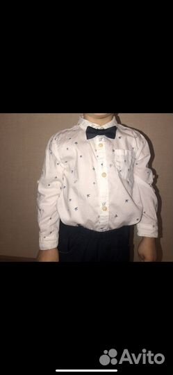 Рубашка zara для мальчика 92
