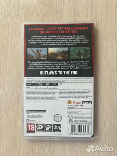 Red dead redemption nintendo switch