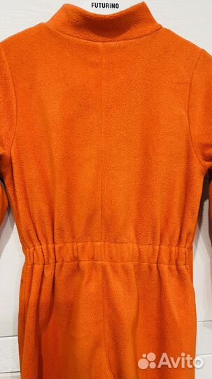 Флисовая поддева комбинезон 128