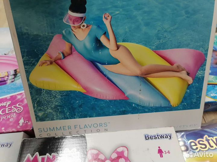 Надувные плотики, лодочки, мячи, матрас