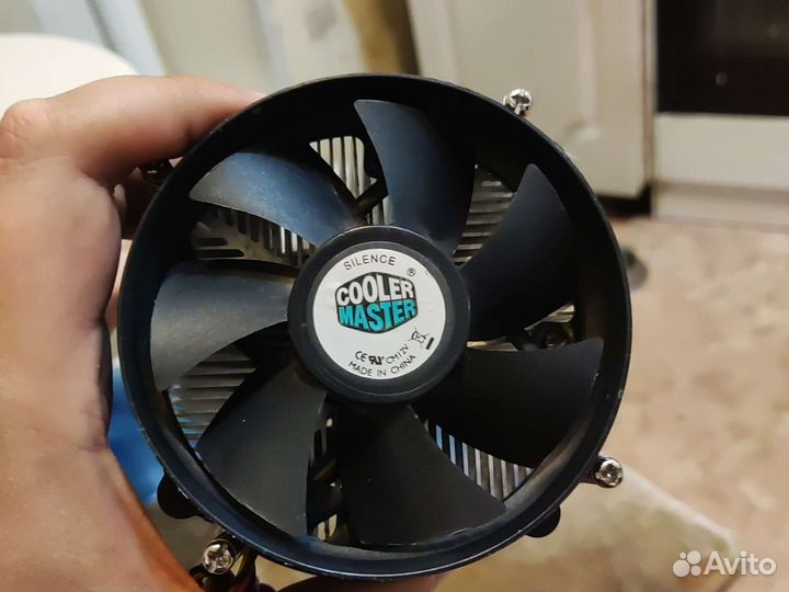 Кулер, радиатор,стоял на 1155 сокете