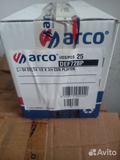 Кран для стиральных машин arco L-94 1\2*3\4