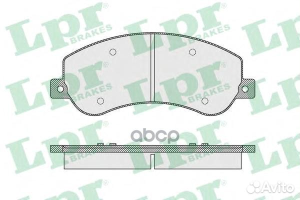 05P1679 Колодки тормозные ford transit 330/350