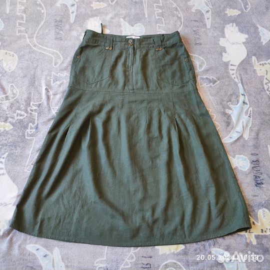 Юбка льняная