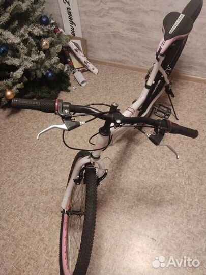 Удивительный розовый велосипед