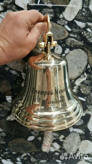 Колокол рында на штурвале