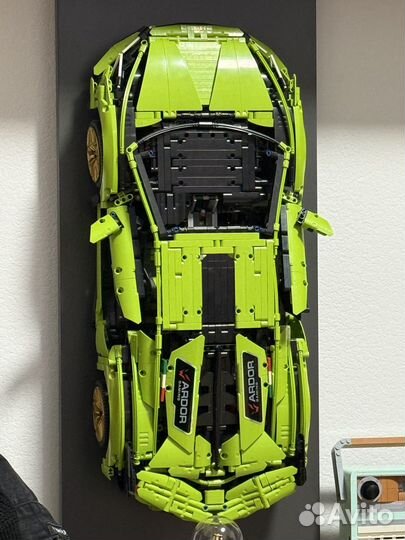 Подвесная lamborghini sian lego в сборе