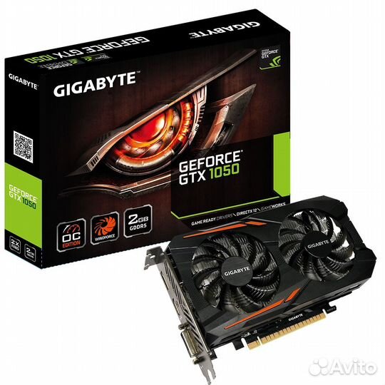 Видеокарта GTX 1050 gigabyte 2GB