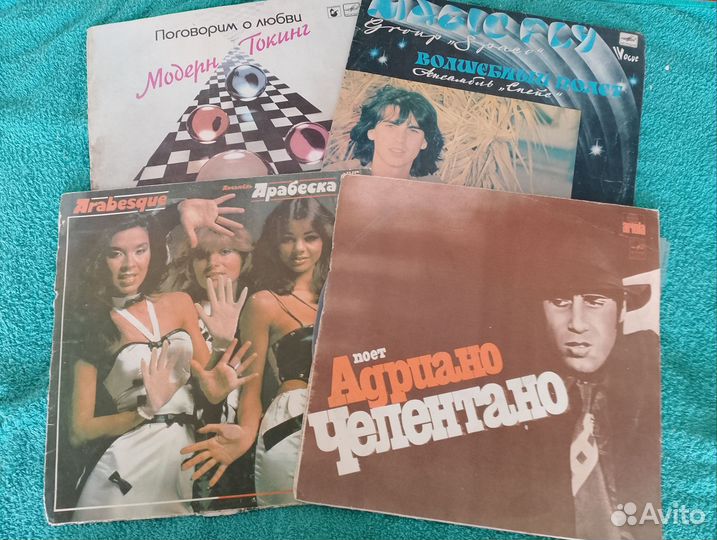 Виниловые пластинки фирмы 