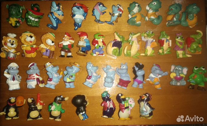 Игрушки из Киндера 90-х и др