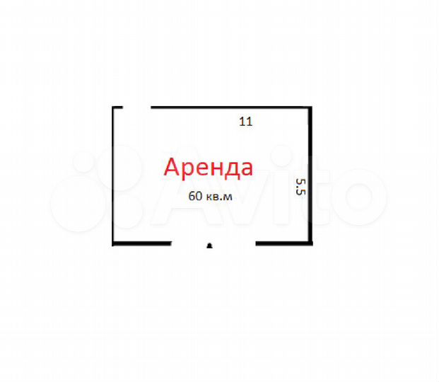 Торговая площадь, 60 м²