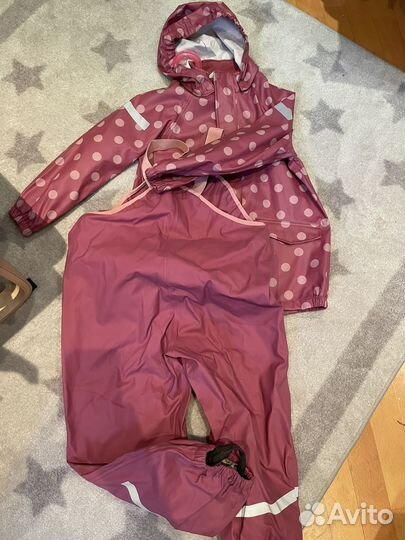 Комплект h&m 122/128 куртка-дождевик и штаны
