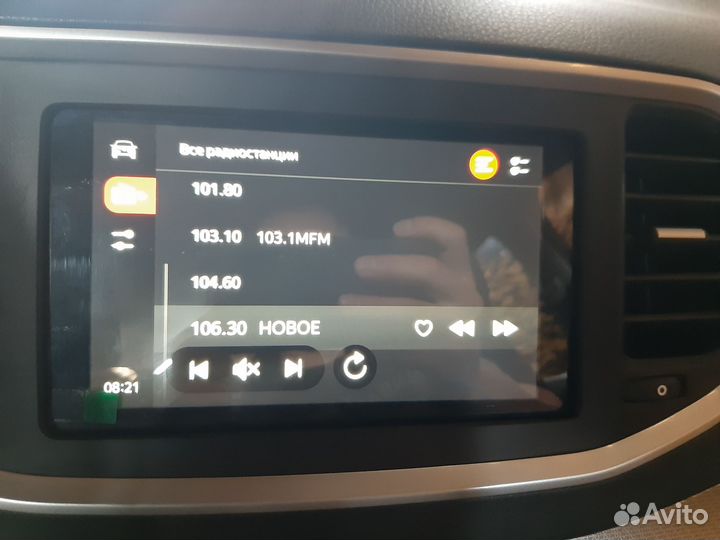 Магнитола штатная vesta ng