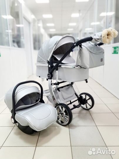 Коляска 3в1 премиум класс Luxmom 608 новые