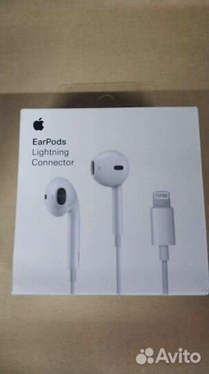 Наушники apple earpods lightning
