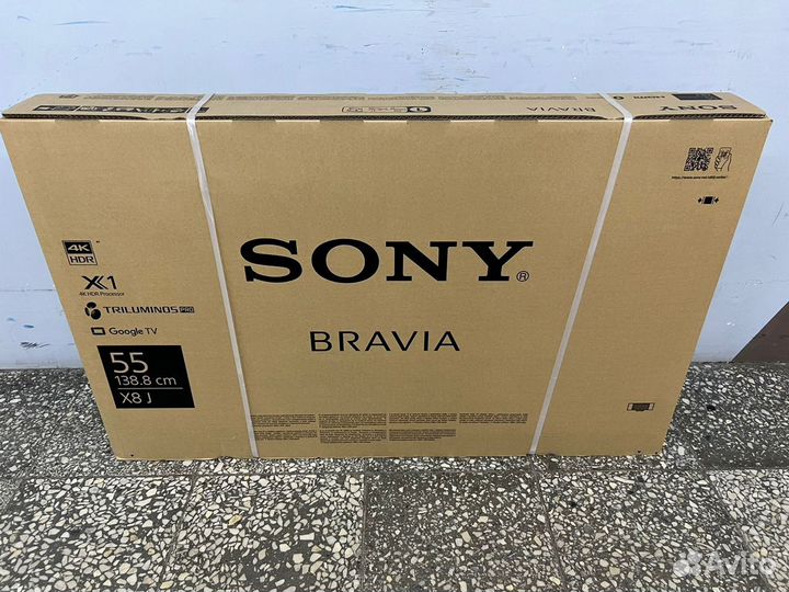 Телевизор Sony KD55X81JR официальная гарантия, чек