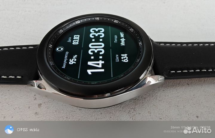 Смарт часы Samsung galaxy watch 3+беспроводное зу