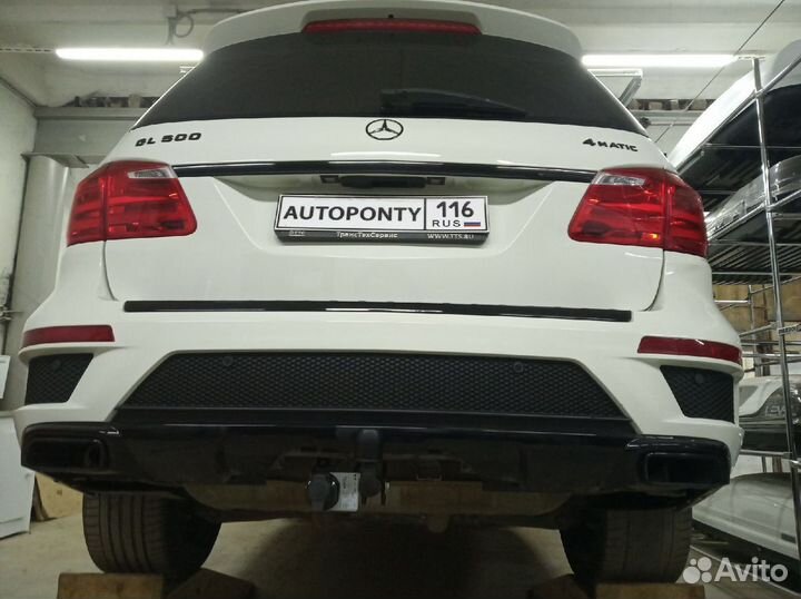 Фаркоп Mercedes Benz GL 500 установка