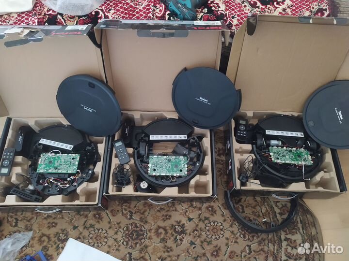 Запчасти к роботу пылесосу Тефаль