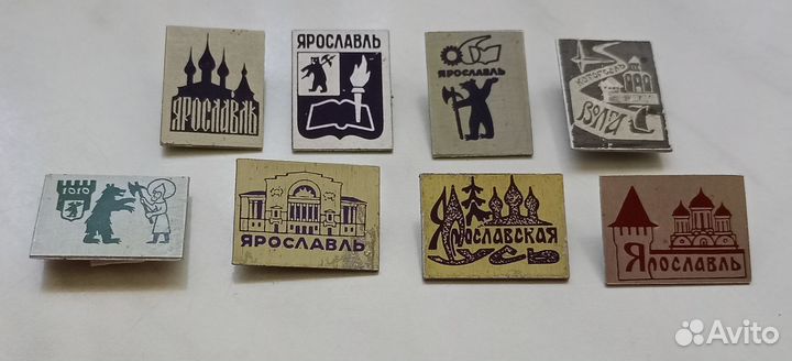 Набор значков Ярославль