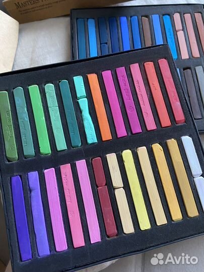 48 цв. художественная master pastel для рисования