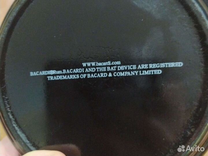 Пепельница bacardi RUM limited edition