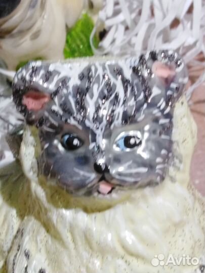 Елочные игрушки стекло Ирена