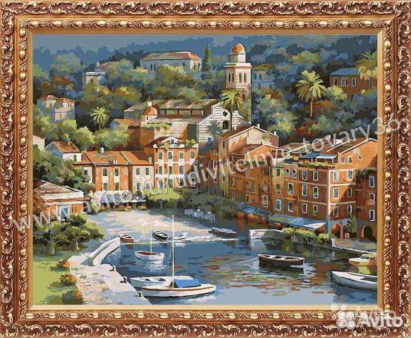 Картины по номерам 40*50 Солнечная Италия