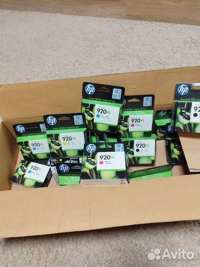 Картриджи 920xL цветные