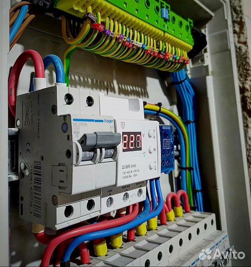 Электрик. Услуги электрика. Замена проводки. Частн