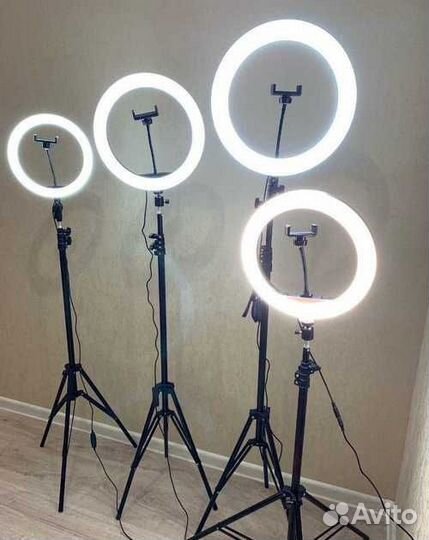Кольцевые лампы от магазина