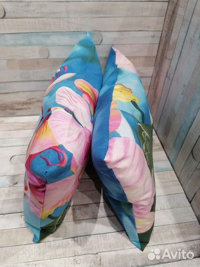 Подушка детская 25*40см, холлофайбер новая