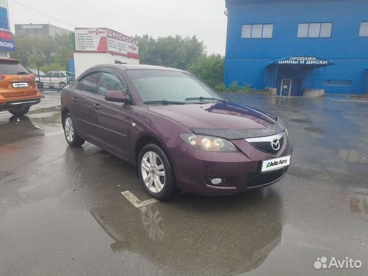 Mazda 3 1.6 МТ, 2007, 250 388 км