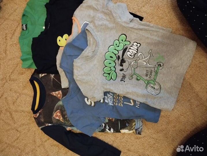 Пакет одежды вещей для мальчика 92 98