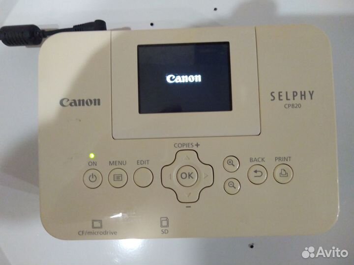 Фотопринтер canon selphy CP820