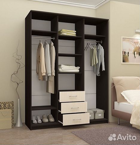 Шкаф -купе Маэстро 1.7м