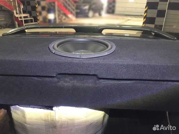 Акустическая полка под сабвуфер ваз 2115