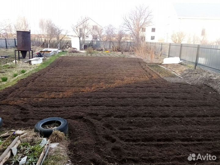 Вспашка земельного участка