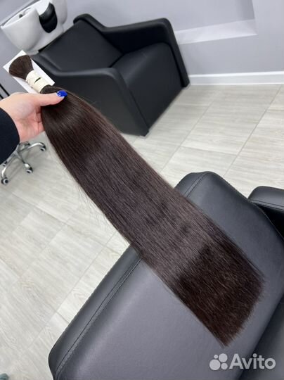 Натуральные волосы для наращивания 65 см