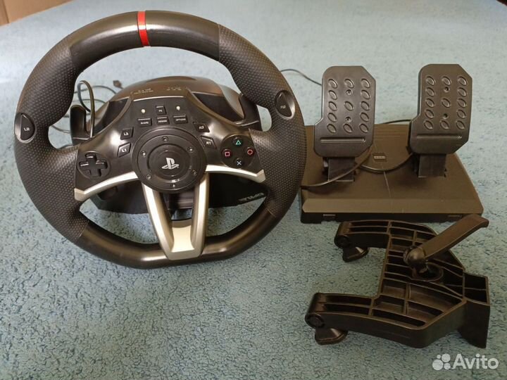 Руль Hori Racing Wheel Apex черный