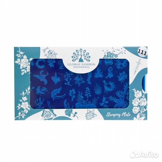 Диск для стемпинга Global Fashion #-111