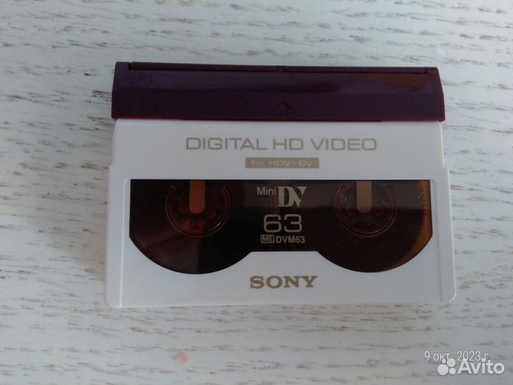 Видеокассеты формата MiniDV HDV и DV
