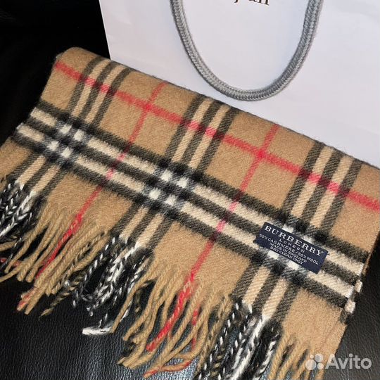 Шарфы Burberry, Ralph Lauren, шерсть, оригинал