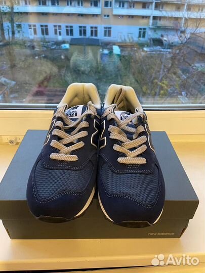 Кроссовки New Balance 574 Evergreen Blue